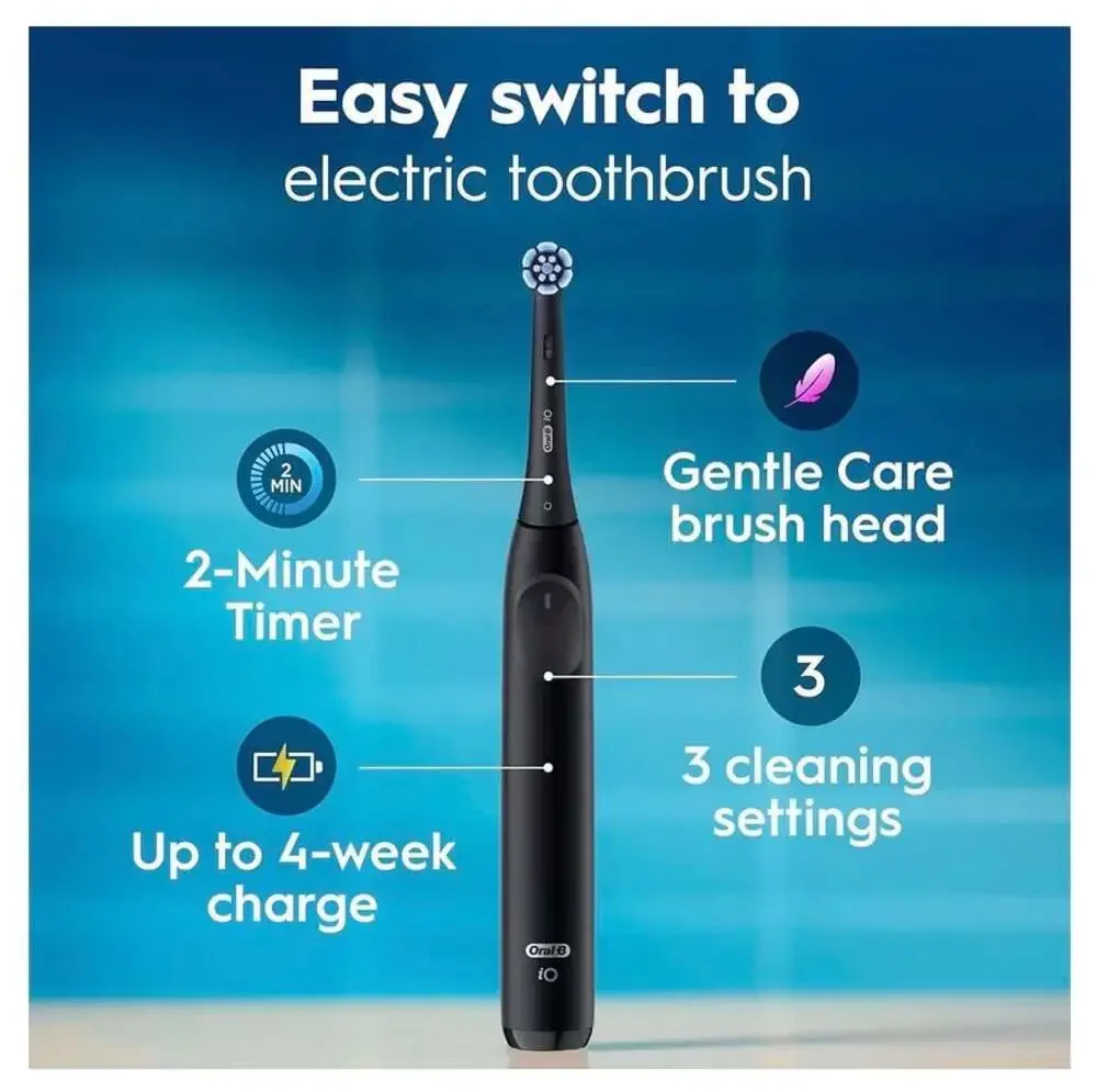 Oral-B iO Series 2 Limited Simple Clean Rechargeable Electric Toothbrush for Adu